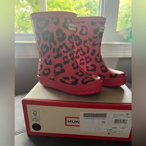 Pink Hunter Rainboots